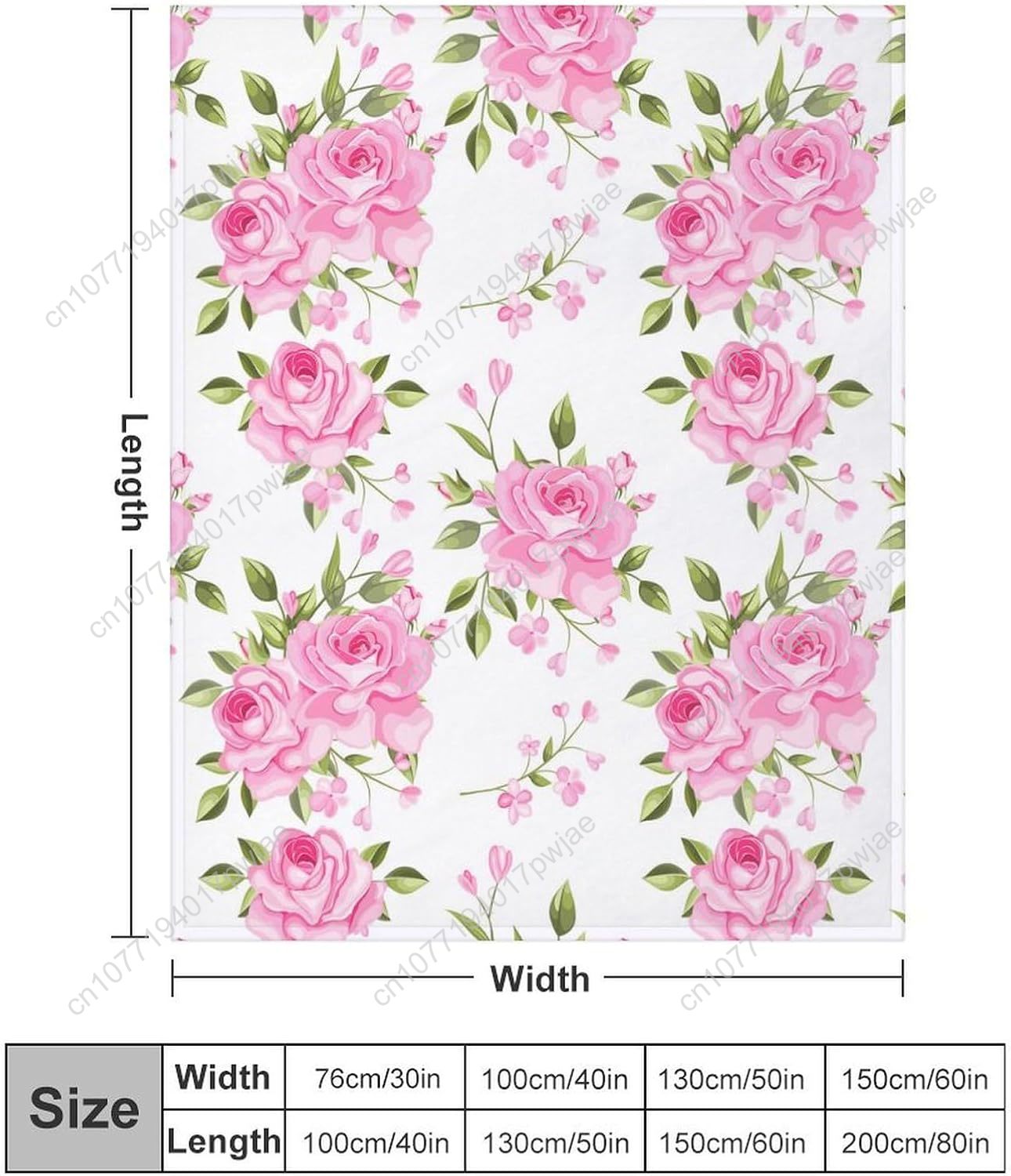 핑크 꽃무늬 담요 플로럴 데코 선물 여성 남성용 슈퍼  - Quality Home Textiles 리뷰 및 가격
