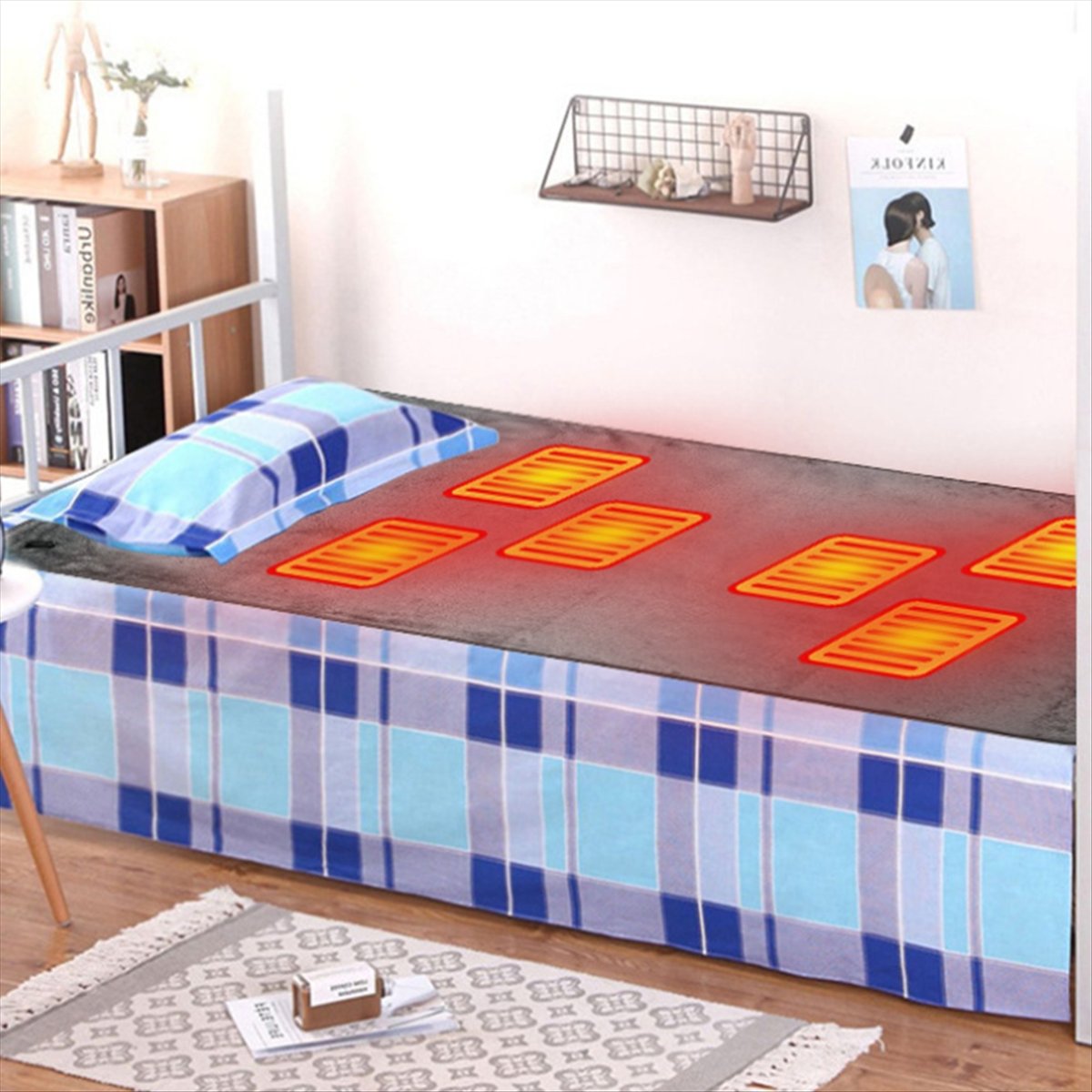 WDL 전기 난방 담요 USB 히터 담요 플러시 겨울용 - Electric Blanket Heated 리뷰 및 가격