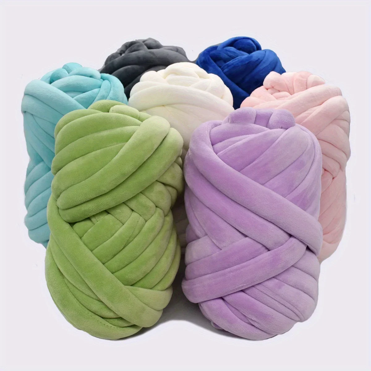 1pc 자이언트 소프트 청키 원사 - 수제 DIY 던지 - Throw Blanket Chunky Knit 리뷰 및 가격