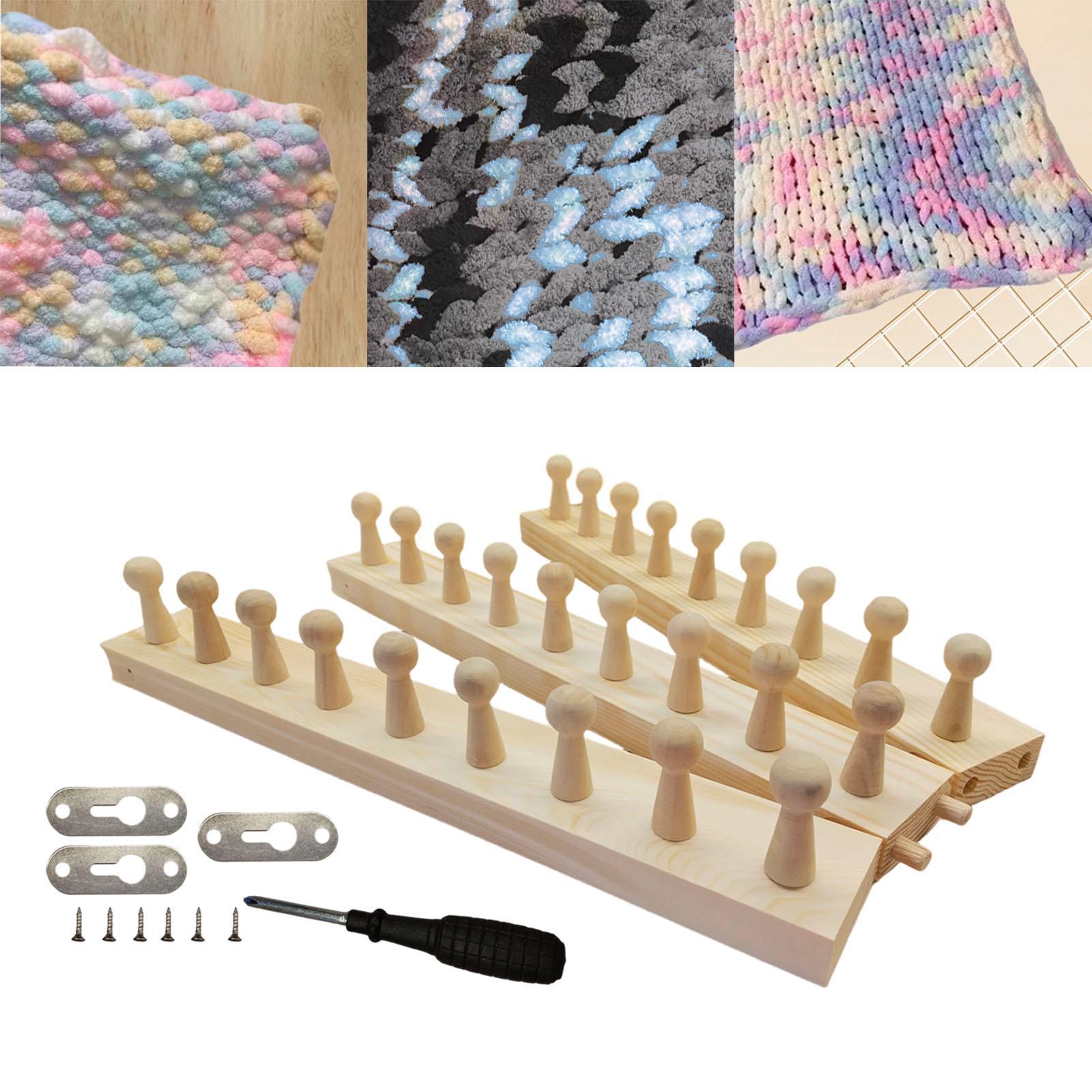 조절 가능한 담요 뜨개질 기구 나무색 직조 기구 키트  - Throw Blanket Chunky Knit 리뷰 및 가격