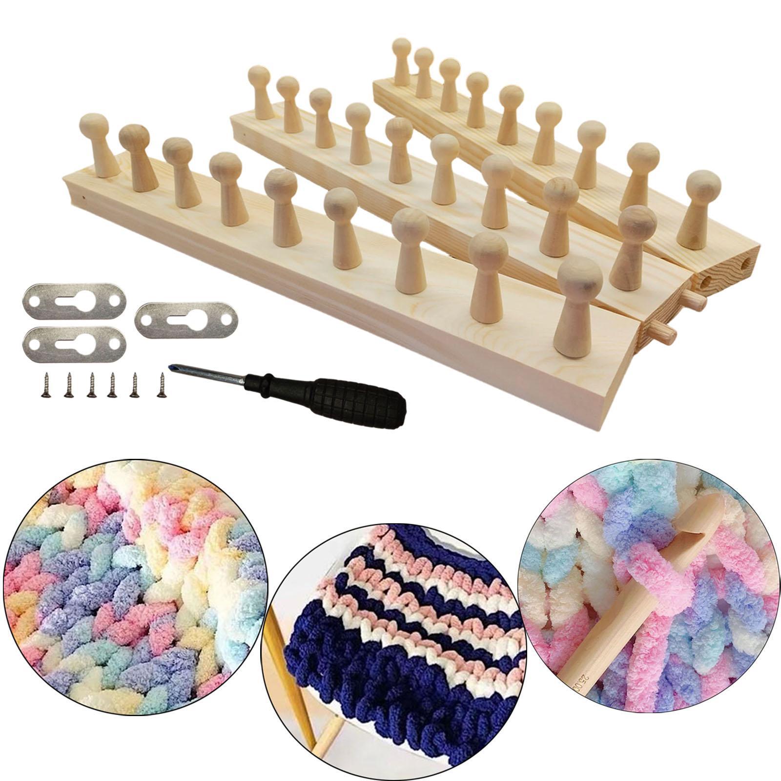 조절 가능한 담요 뜨개질 기구 나무색 직조 기구 키트  - Throw Blanket Chunky Knit 리뷰 및 가격
