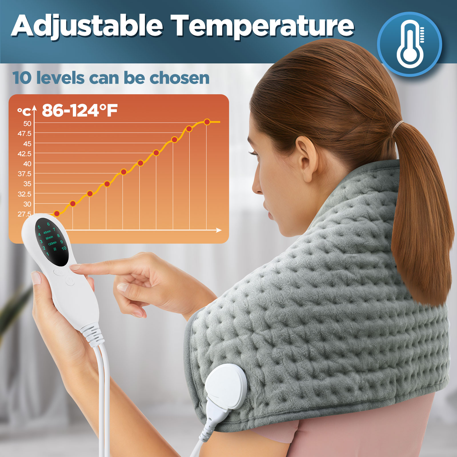 30*60/40*76/50*100cm 전기 가열 패드  - Electric Blanket Heated 리뷰 및 가격